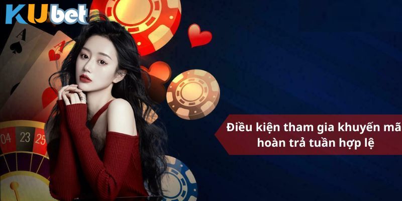 Điều kiện nhận khuyến mãi hoàn trả tuần cho thành viên 